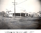 Elmer Landin Garage and Showroom.  Later Zahn\'s Garage.