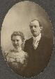 Esther and Frank Ansorge.  Painter in early 1900s