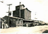 J. M. Ankerson Grain Elevetor.  Railroad Street. Formerly DePot Street.  Gillett