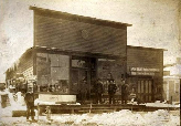 Sohr, then Bocher Bros. Hardware in Downtown Gillett.  Store built in 1897.